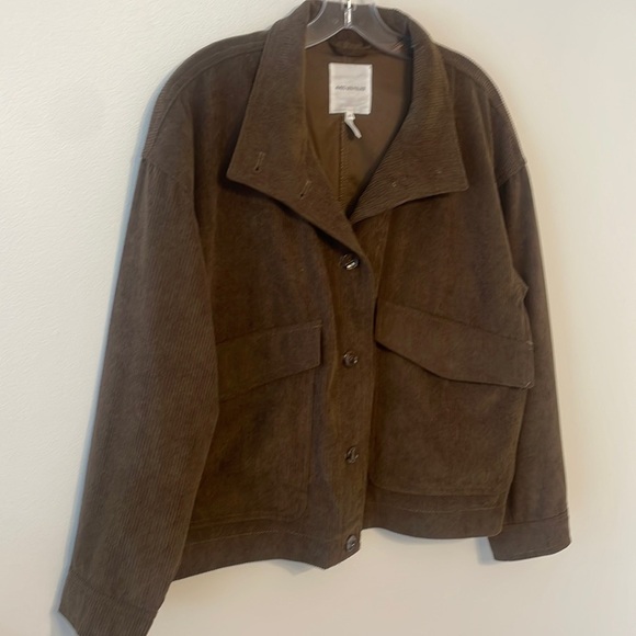 Avec Les Filles Brown Courdory Jacket Blazer Size XL - Picture 1 of 10